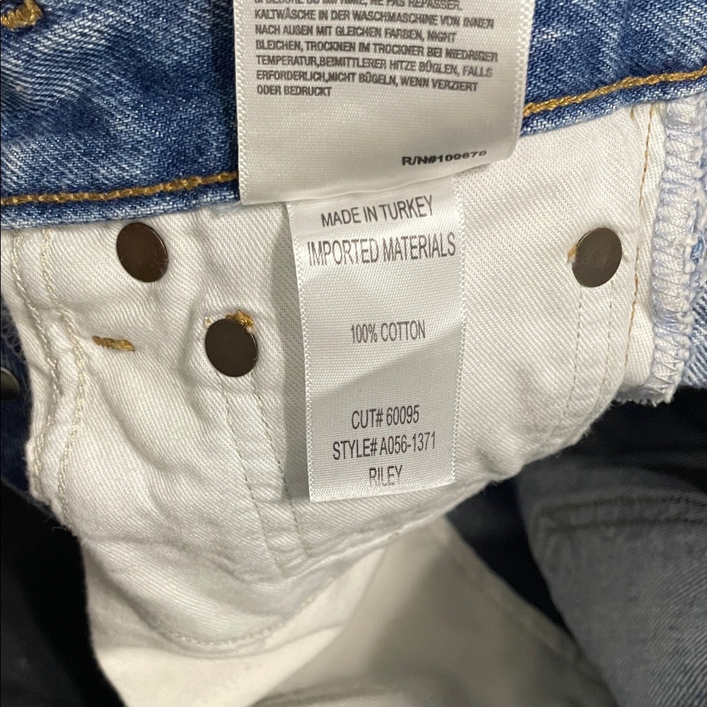 AGOLDE Riley High Rise Straight Cropped Jeans - Picture 9 of 9